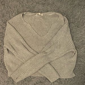 PacSun (L.A. Hearts) long sleeve gray sweater